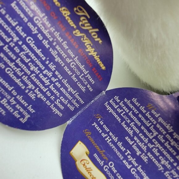 Brass Button Bear Collection Taylor Sailor Handcrafted Fully Jointed Tags Vtg - Picture 5 of 7